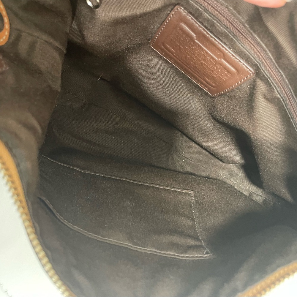 Vintage Coach small hobo leather purse - Picture 5 of 5